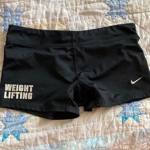 Nike weightlifting shorts